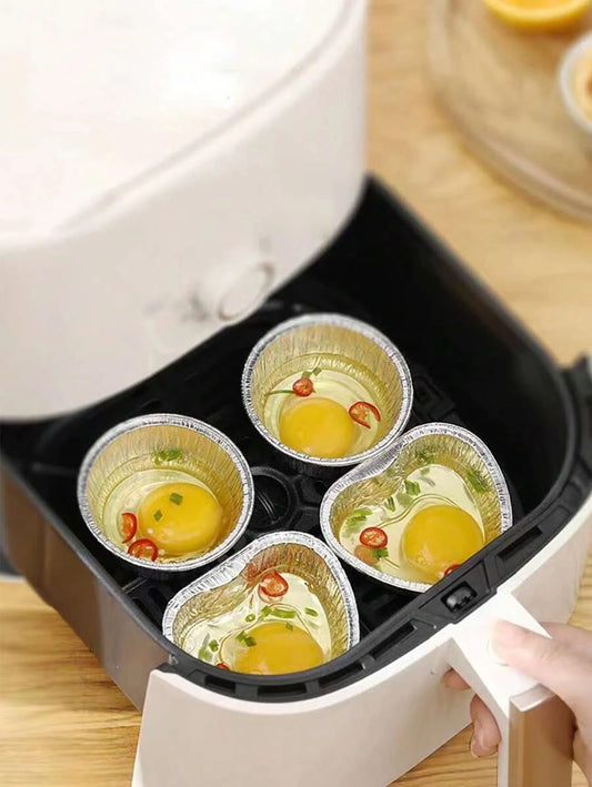 20 броя Алуминиеви мини формички за печене в Air Fryer