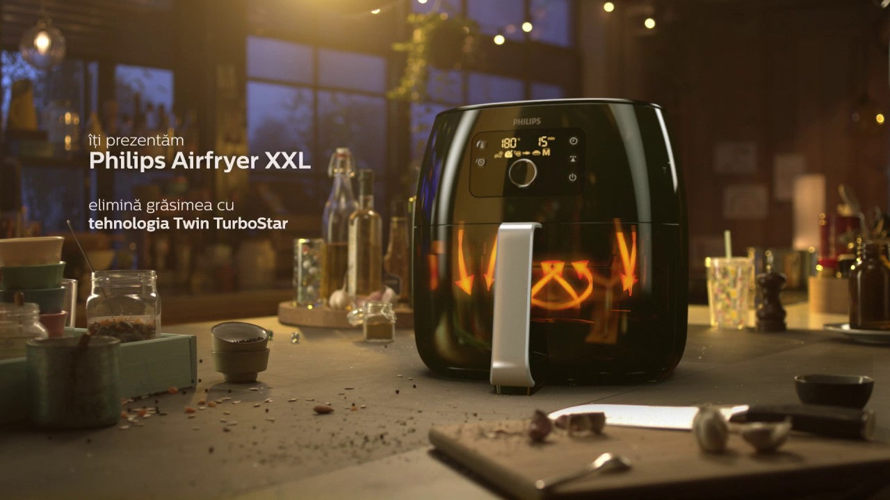 Зареждане на видео: Премиум Еър Фрайър XL