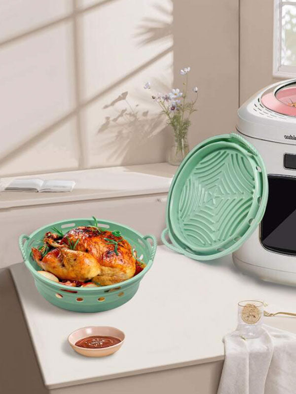 Силиконова сгъваема купа за Air Fryer